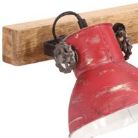 VidaXL Wandlamp 25 w e27 90x25 cm verweerd rood - thumbnail