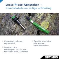 Optimus Sparky Fire starter Zwart - thumbnail