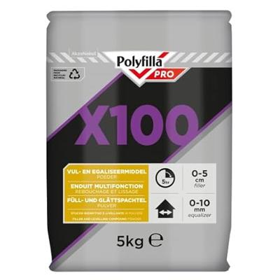 Polyfilla Pro X100 Vul- en Egaliseermiddel