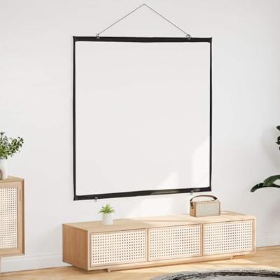 Projectiescherm wandhangend 72 inch 1:1 Projectiescherm wandhangend 72 inch 1:1