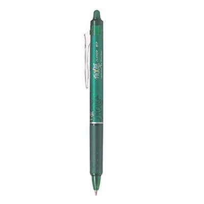 Rollerpen PILOT friXion clicker medium groen | 12 stuks