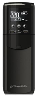 PowerWalker VI 600 CSW IEC UPS Line-Interactive 600 VA 360 W 8 AC-uitgang(en) - thumbnail
