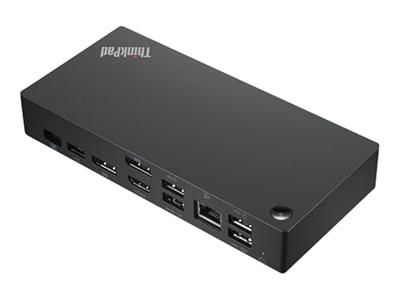 Lenovo ThinkPad Universal USB-C Smart Dock Bedraad Thunderbolt 4 Zwart