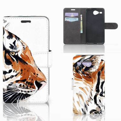 Hoesje Acer Liquid Z520 Watercolor Tiger