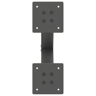 Salontafelpoten 2 st X-vormig 40x(30-31) cm staal antraciet