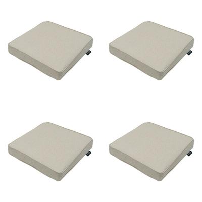 Luxe Zitkussen 40x40 cm Beige (4 stuks) Madison - Madison Luxe Zitkussen 40x40 cm Beige (4 stuks) Madison - Madison