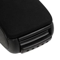 VidaXL Armsteun 13,5x32,5x(31-46,5) cm abs zwart - thumbnail