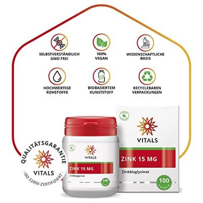 Zink 15 mg - 100 capsules