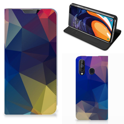 Samsung Galaxy A60 Stand Case Polygon Dark Samsung Galaxy A60 Stand Case Polygon Dark