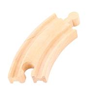 Bigjigs houten rails - korte bochten, 4st. - thumbnail