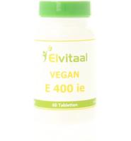 Vitamine E400 vegan 60 Tabletten - thumbnail