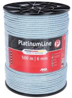 AKO platinumline afrasteringskoord 6mm 500m witblauw - thumbnail