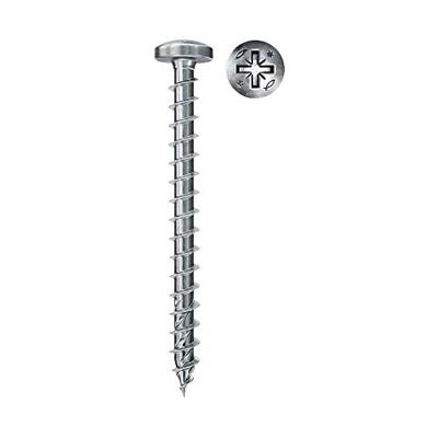 Fischer 670105 Power-Fast II Spaanplaatschroef 3.5 mm 20 mm Kruiskop Pozidriv Staal Galvanisch verzinkt 200 stuk(s)