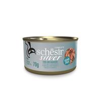 Schesir silver tonijn en makreel bouillon 70g - thumbnail