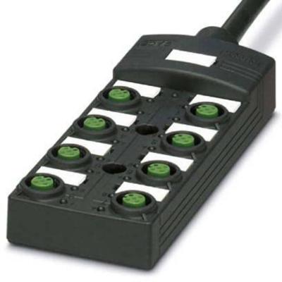 Phoenix Contact SACB-8/16-L- 5,0PUR SCO P 1452725 Passieve sensor/actorbox M12-verdeler met kunststof schroefdraad 1 stuk(s) Phoenix Contact SACB-8/16-L- 5,0PUR SCO P 1452725 Passieve sensor/actorbox M12-verdeler met kunststof schroefdraad 1 stuk(s)