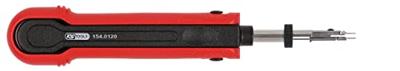 KS Tools 154.0120 Ontgrendelgereedschap voor platte stekker/platte stekkerhulzen 2,8 mm (KOSTAL SLK), 2-voudig verstelbaar KS Tools 154.0120 Ontgrendelgereedschap voor platte stekker/platte stekkerhulzen 2,8 mm (KOSTAL SLK), 2-voudig verstelbaar
