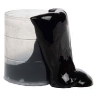 Toi-Toys slijm in mini olievat zwart - thumbnail