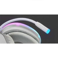 Hoofdtelefoon met microfoon Mars Gaming MH-GLOW Wit RGB - thumbnail
