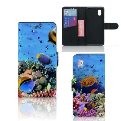 Alcatel 1B (2020) | Telefoonhoesje | Met pasjeshouder | Vissen