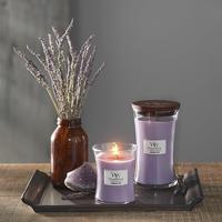 WoodWick lavender spa medium candle - thumbnail
