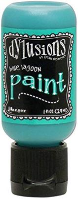 Ranger Ink Ranger • dylusions paint flip cap bottle blue lagoon 29ml