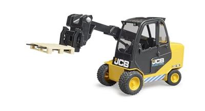bruder JCB Vorkheftruck met pallet modelvoertuig - thumbnail