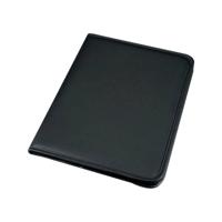 Juscha JU-30099 Kunstlederen Schrijfmap Alassio Savona Finetouch A4 Zwart - thumbnail