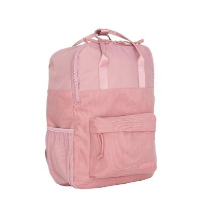 Springfield Los Angeles Ribbi Rugzak 13L - Stevig Rib Polyester - Lichtgewicht Schooltas & Werktas - Old Pink Springfield Los Angeles Ribbi Rugzak 13L - Stevig Rib Polyester - Lichtgewicht Schooltas & Werktas - Old Pink