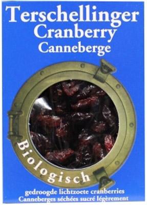 Terschellinger Cranberry gedroogd bio (100 gr)