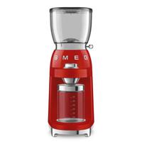Smeg CGF11RDEU koffiemolen 150 W Rood, Transparant - thumbnail