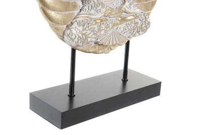 Decoratieve figuren DKD Home Decor 25 x 8 x 33 cm Zwart Gouden Boeddha Orientaals
