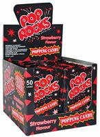 Pop Rocks - Popping Candy Strawberry - 50 stuks - thumbnail