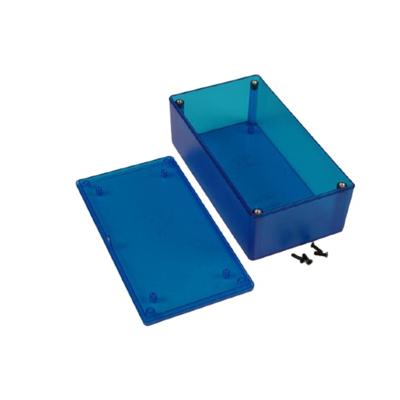 Hammond Electronics 1591XXDTBU Universele behuizing 152 x 82 x 50 ABS Blauw (transparant) 1 stuk(s)