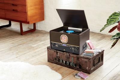 GPO Retro CHESTERTONDAB Retro muziek center met DAB+