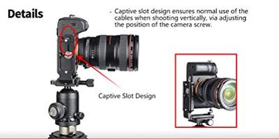 Sunwayfoto L-Plate voor Sony A7R Mark IV