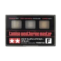 Tamiya 87123 Modelspoor poederverf Titanium, Lichtgrijs (metallic), Koper 1 set(s) - thumbnail