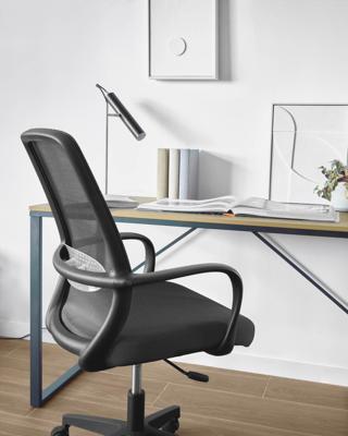 Kave Home Bureaustoel 'Melva', kleur Zwart