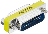 Delock 65111 VGA Adapter [1x D-sub stekker 25-polig - 1x D-sub bus 25-polig] Zilver - thumbnail