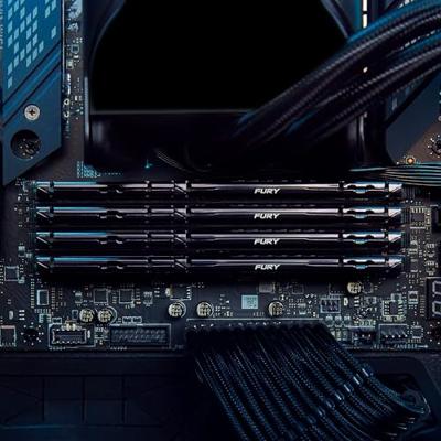 Kingston FURY Beast Werkgeheugenmodule voor PC DDR5 32 GB 1 x 32 GB Non-ECC 6000 MHz 288-pins DIMM CL36 KF560C36BBE-32 Kingston FURY Beast Werkgeheugenmodule voor PC DDR5 32 GB 1 x 32 GB Non-ECC 6000 MHz 288-pins DIMM CL36 KF560C36BBE-32