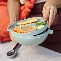Mepal Bento lunchbowl - nordic sage - 4 vakken - 1,5l - thumbnail