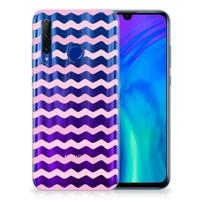 Honor 20 Lite | TPU bumper | Waves Roze - thumbnail