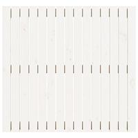Wandhoofdbord 95,5x3x90 cm massief grenenhout wit - thumbnail