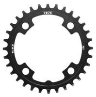 Sunrace blad 32t 4-arm 96 zwart narrow wide alu - thumbnail