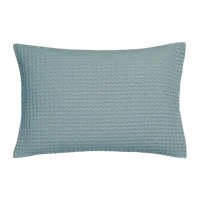 Vandyck Vandyck Home Pique pearlblue Kussensloop (40x55) - thumbnail