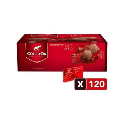 Chocolade cote d'or mignonnette melk 120x10 gram