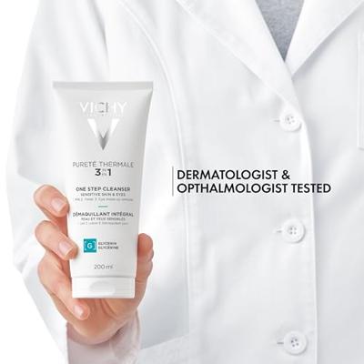 Vichy Pureté Thermale 3in1 One Step Cleanser Sensitive Skin & Eyes - thumbnail
