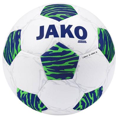 JAKO Animal Voetbal Maat 5 Wit Donkerblauw Groen