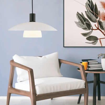 Hanglamp opaal glas &apos;Verona&apos; Nordlux e27 40 cm