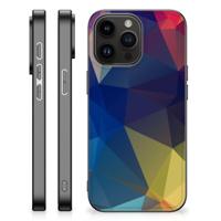 iPhone 15 Pro Max Backcover Polygon Dark - thumbnail
