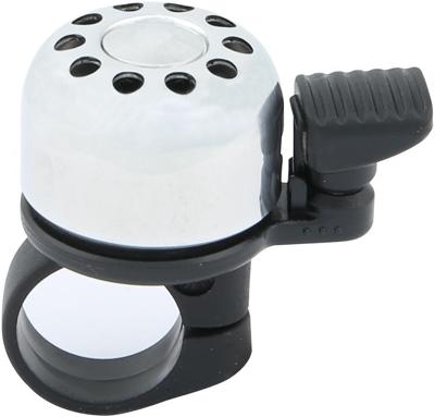 MOUNTY mini fietsbel "billy plus" mini bell billy plus sil.